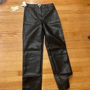 NWT Wilfred Melina faux leather pants